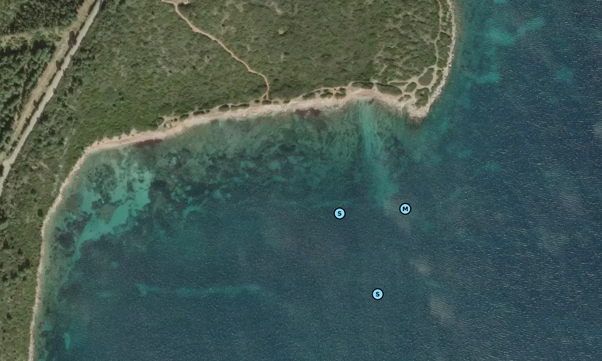 Satelite image of Porto Conte Ovest