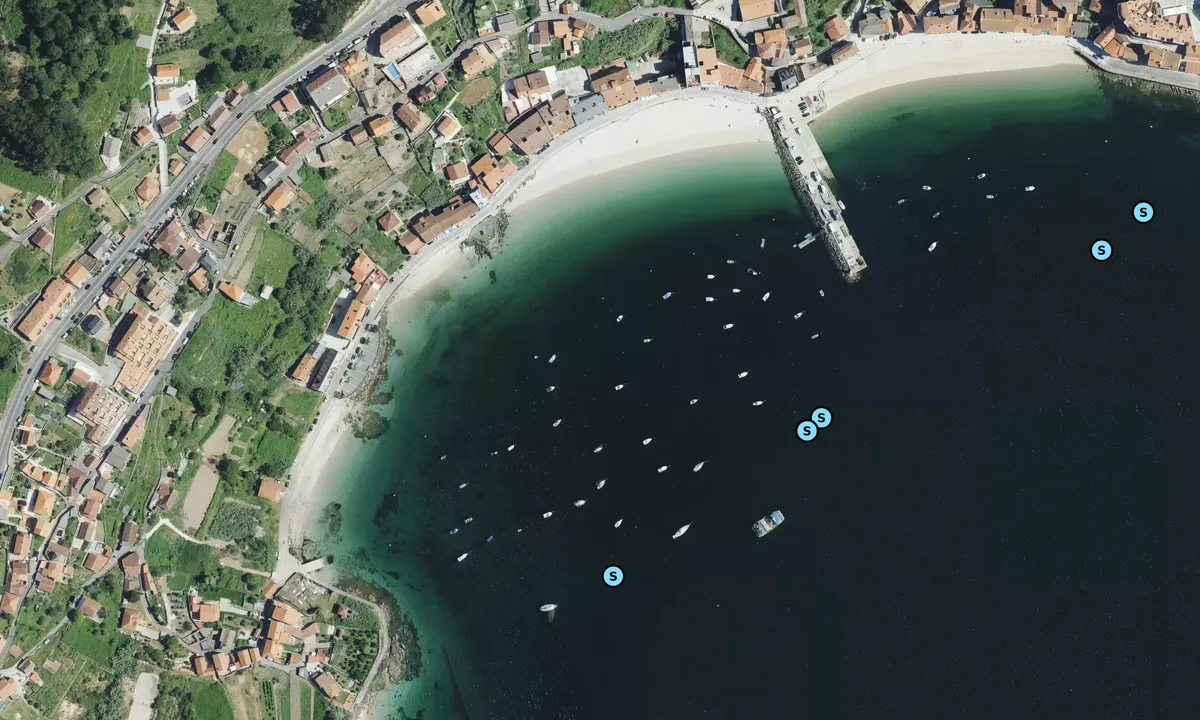 Satelite image of Porto de Raxo