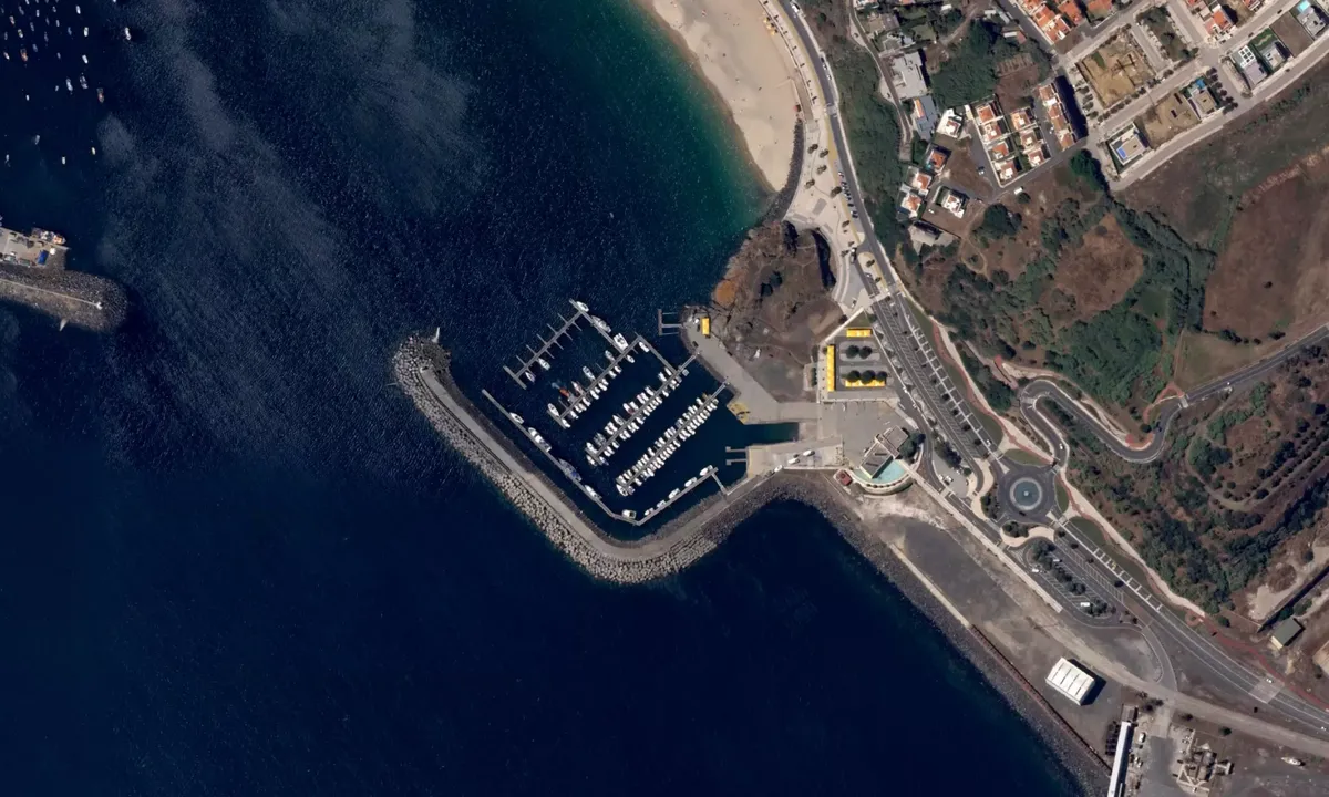 Flyfoto av Porto de Recreio de Sines