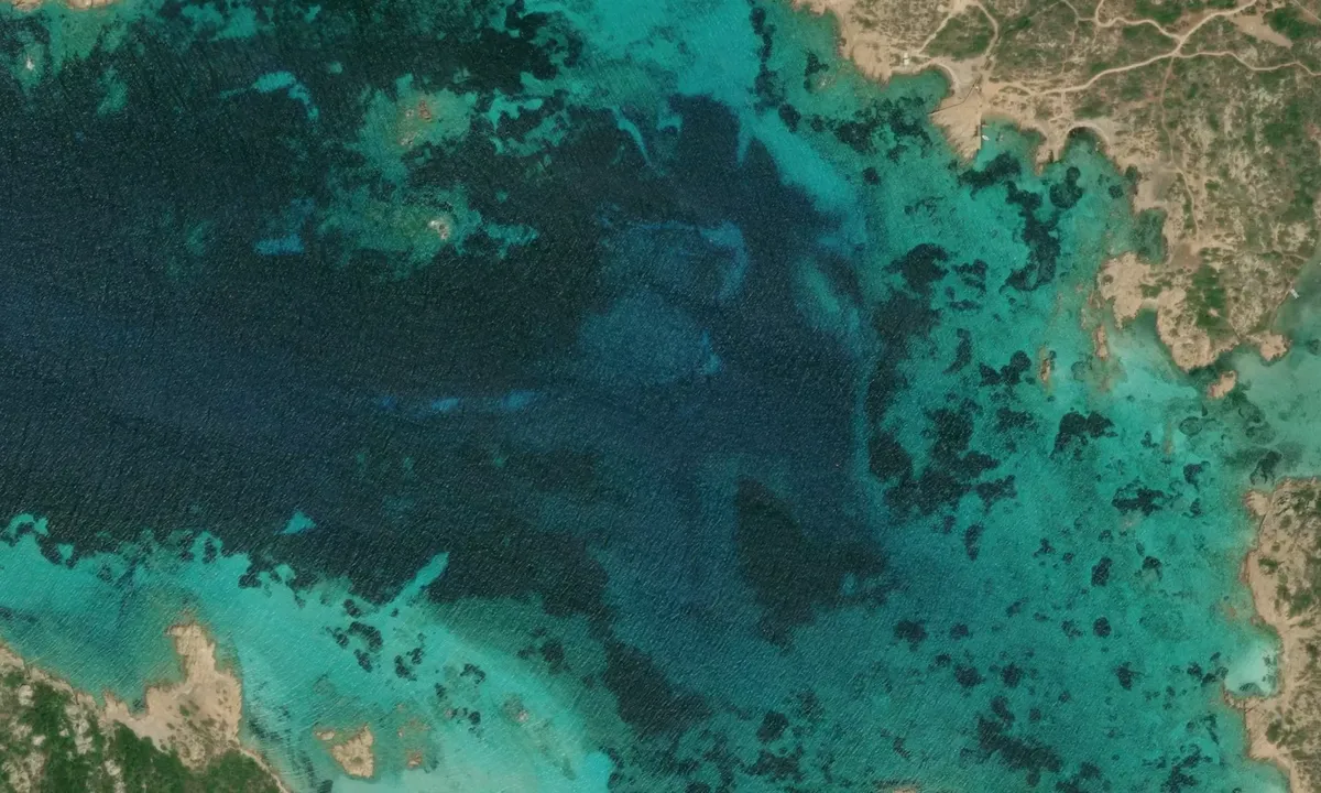 Flyfoto av Porto della Madonna/ Cala Giorgio Marino