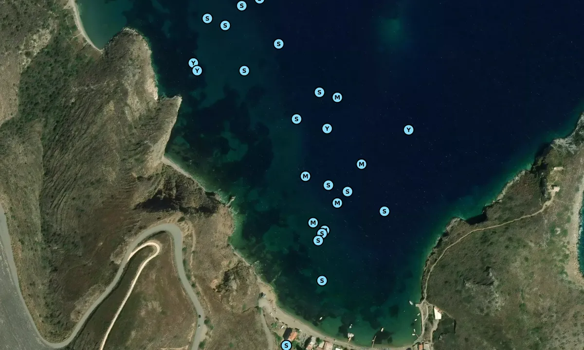 Satelite image of Porto Kayio - West