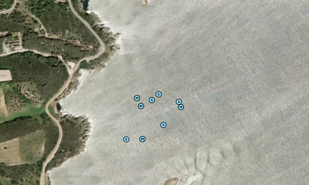Satelite image of Porto Minore