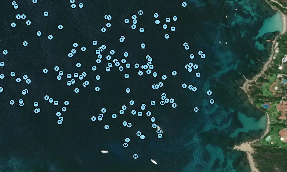 Satelite image of Porto Rotondo