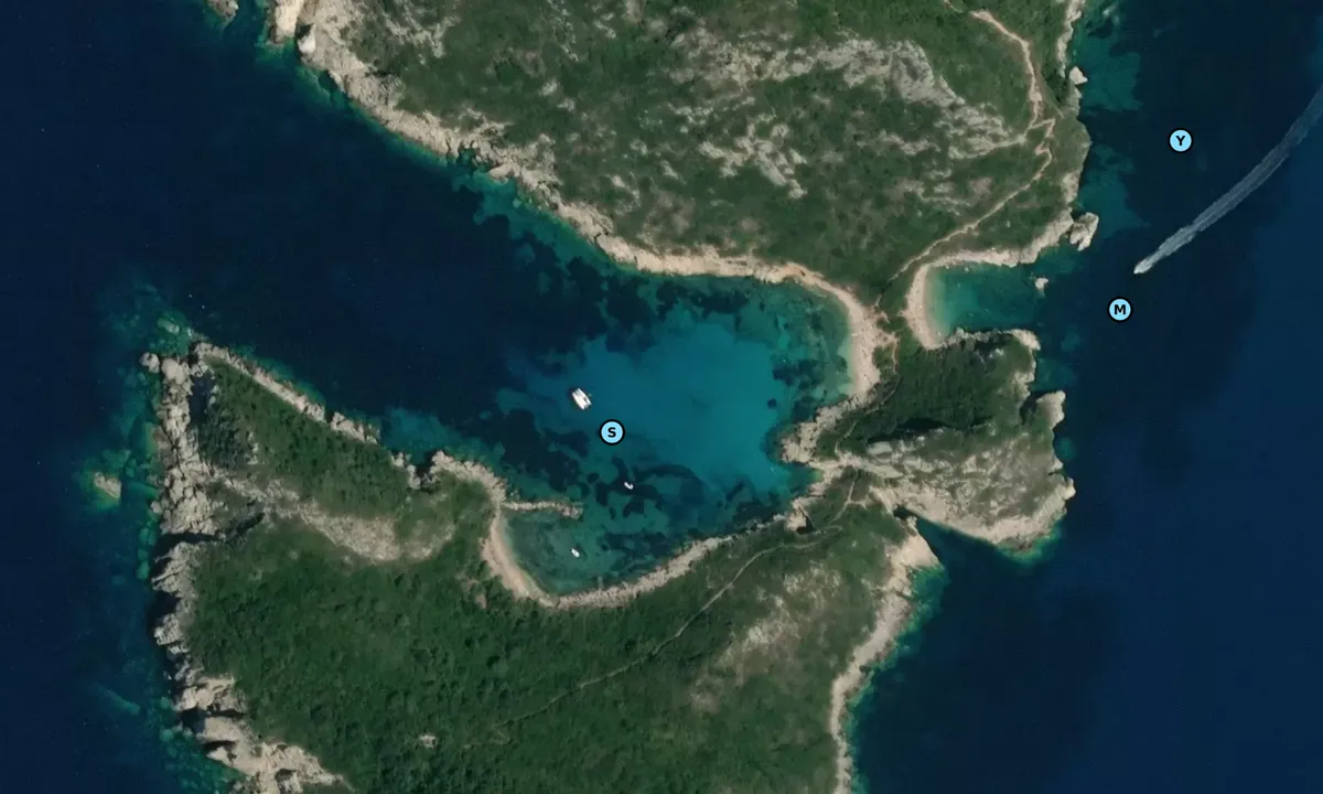 Satelite image of Porto Timoni