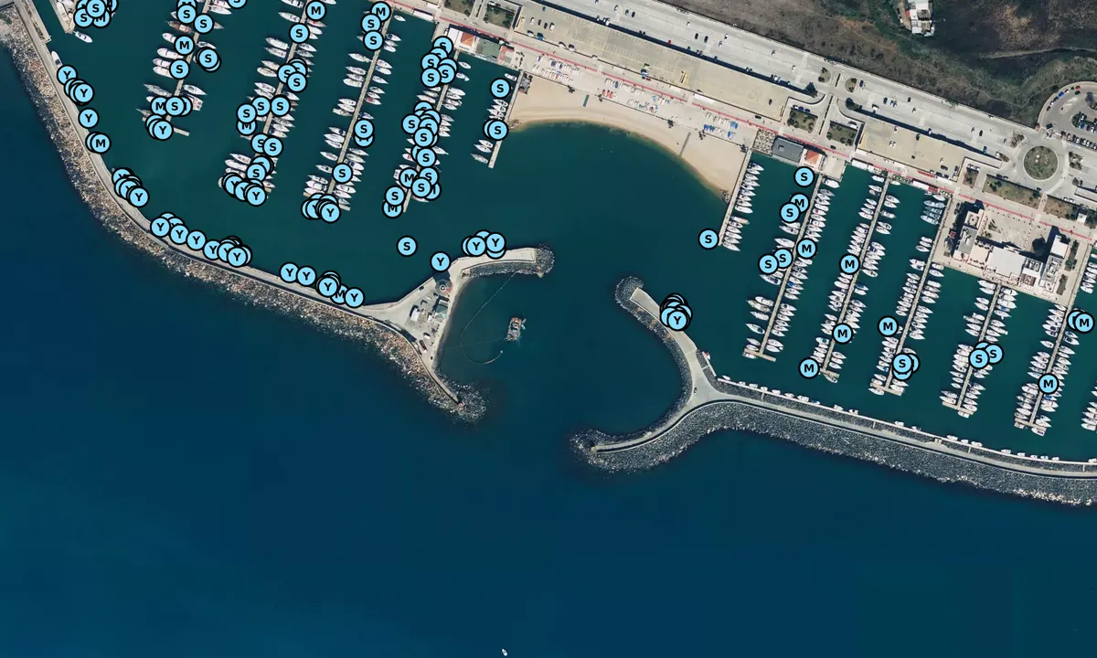 Satelite image of Porto Turistico di Roma