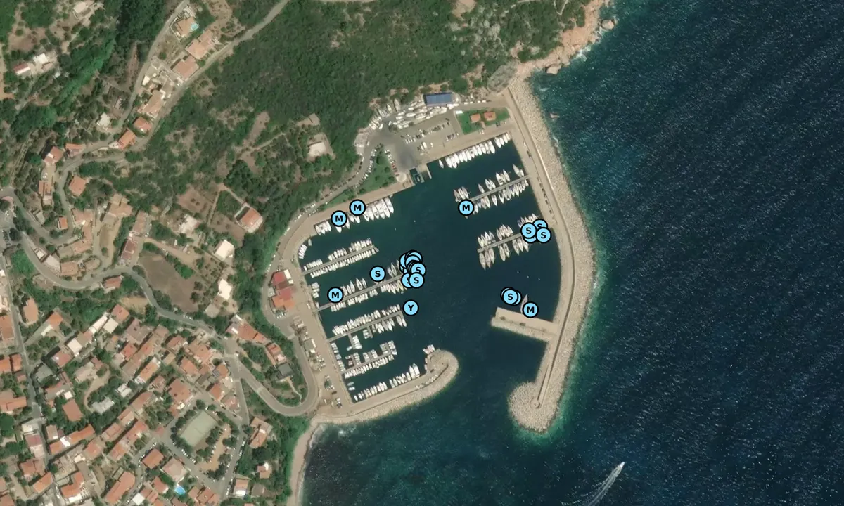 Satelite image of Porto Turistico di Santa Maria Navarrese