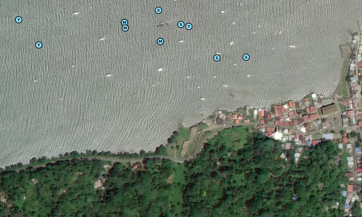Satelite image of Portobelo - Provincia de Colón