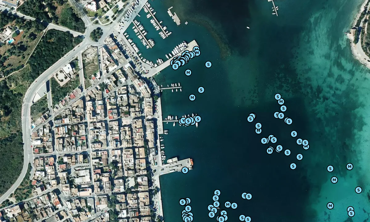 Satelite image of Ports IB de PortoColom
