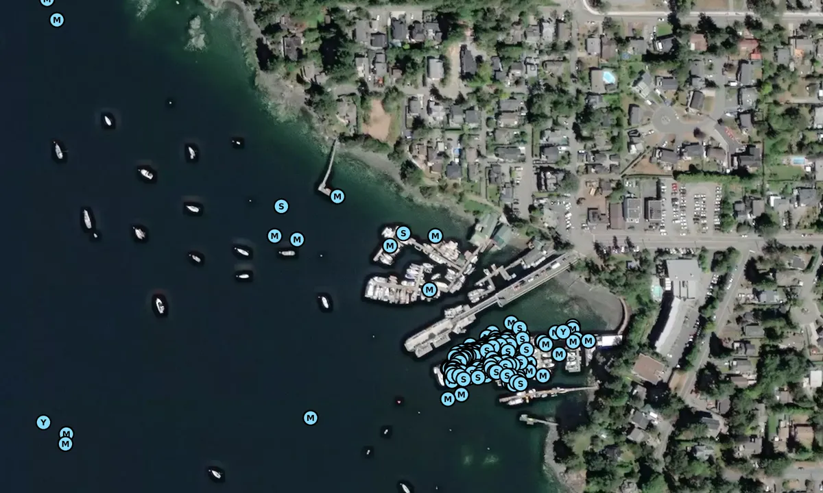 Satelite image of Portside Marina