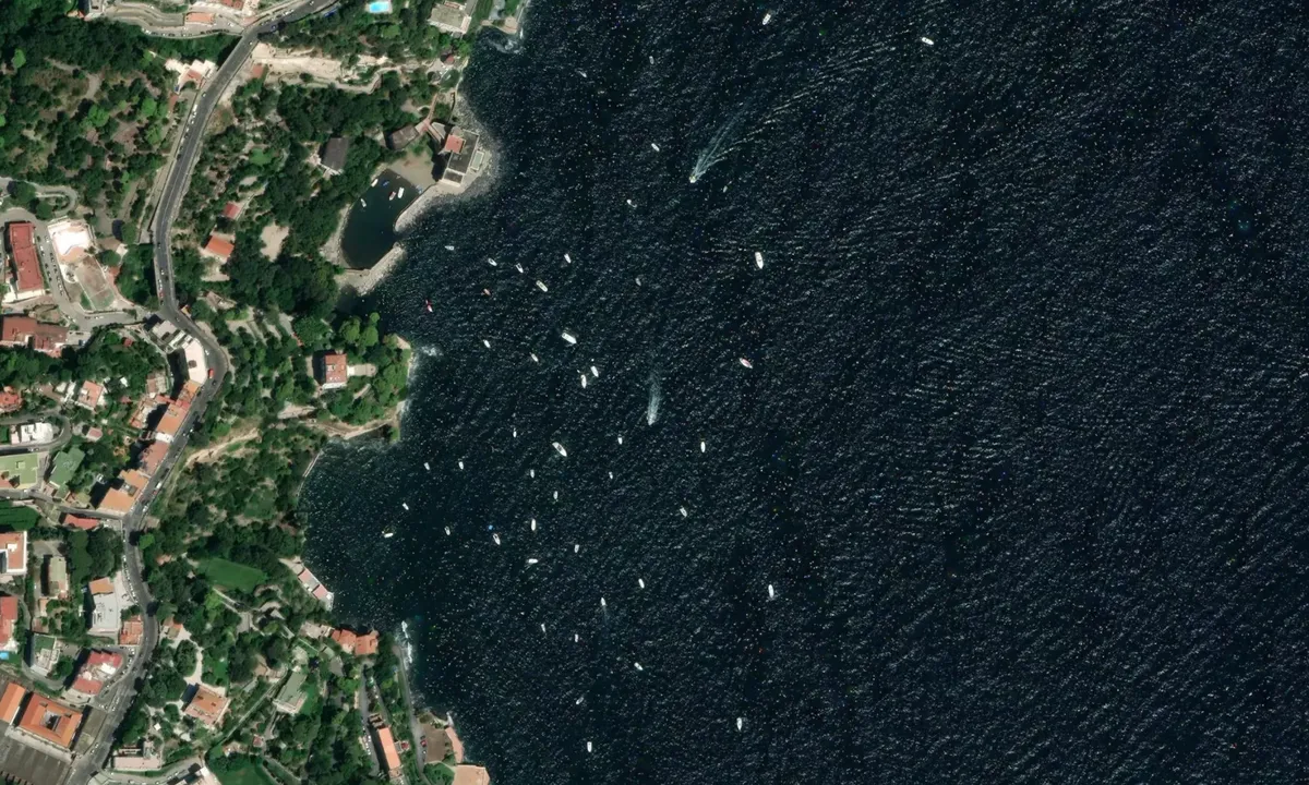Flyfoto av Posillipo