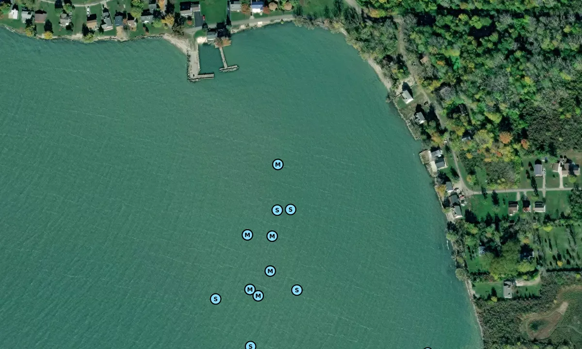 Satelite image of Post Office Bay