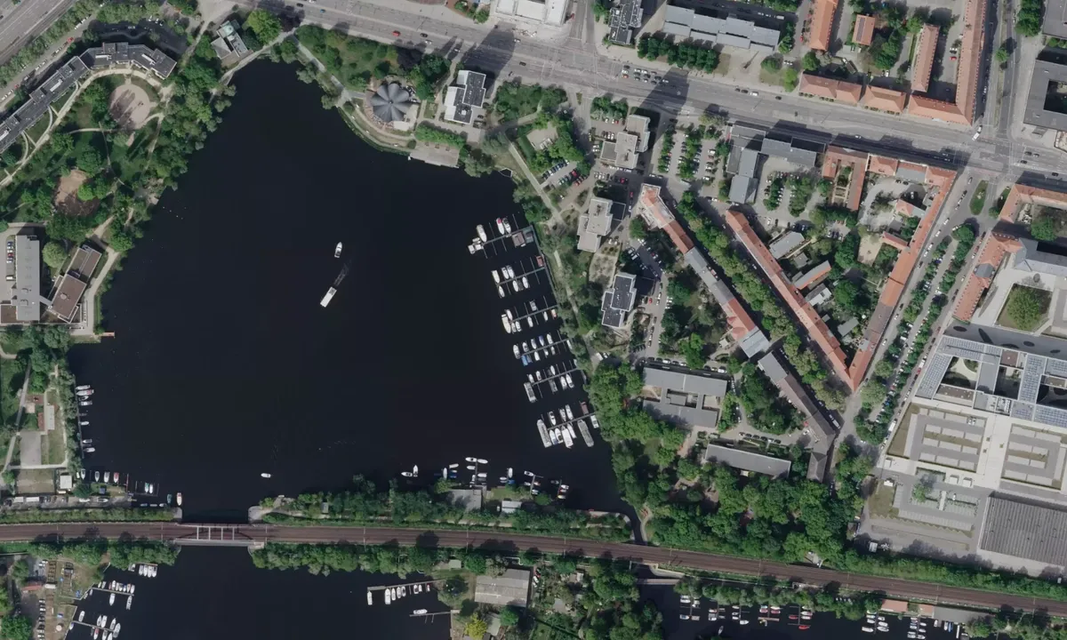 Flyfoto av Potsdam