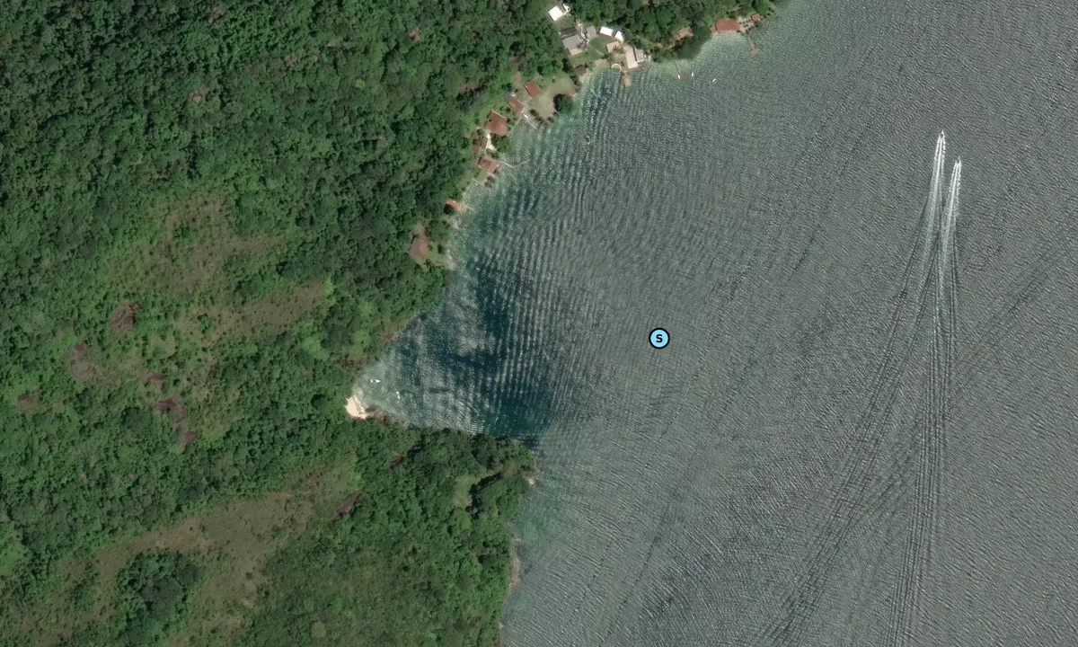 Satelite image of Praia da Baleia