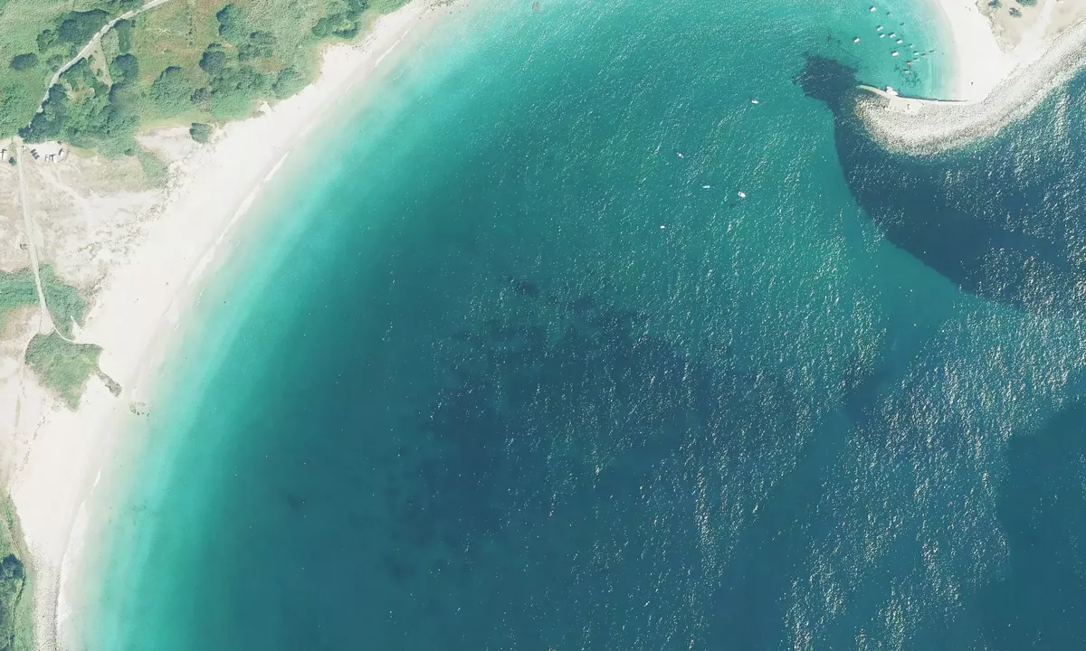 Satelite image of Praia da Concha