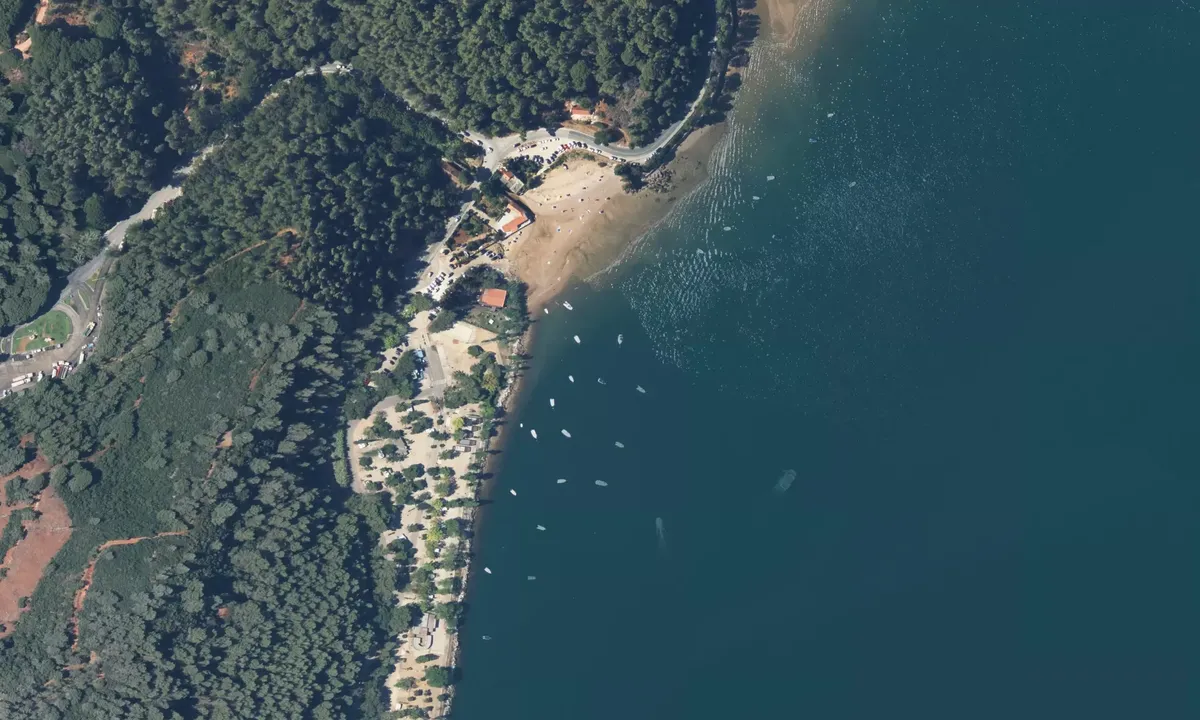 Satelite image of Praia da Rasca