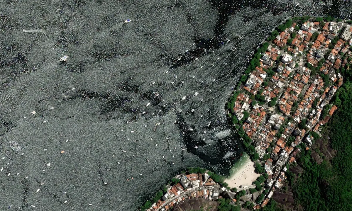 Flyfoto av Praia da Urca/ Babaloo Urca