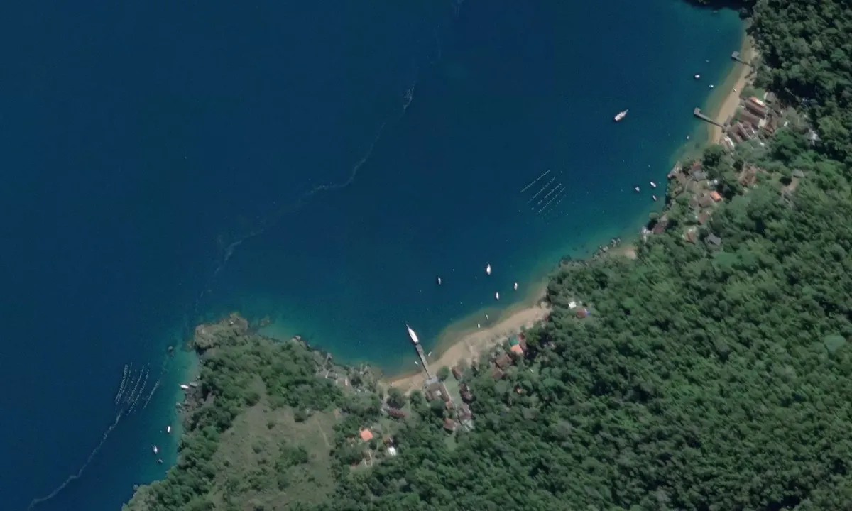 Flyfoto av Praia de Maguariquessaba