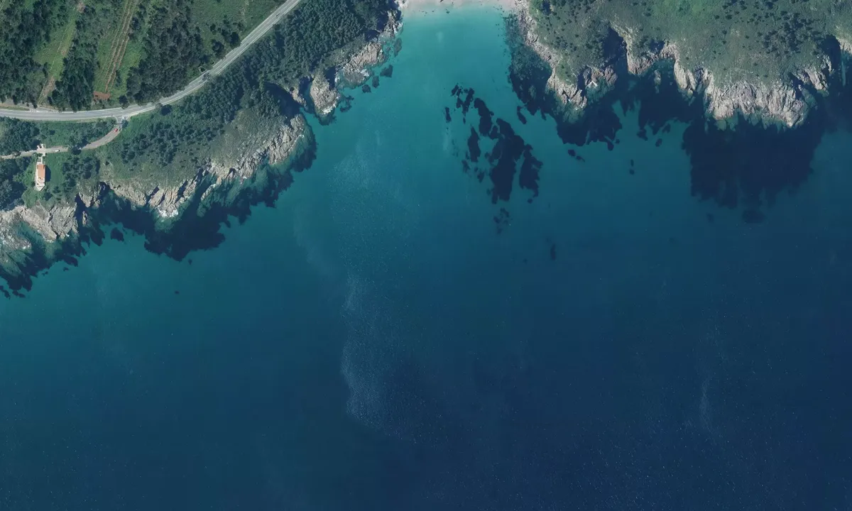 Flyfoto av Praia de Talón