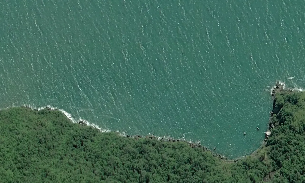 Satelite image of Praia do Poço 1