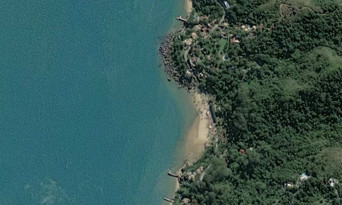 Flyfoto av Praia do Sino