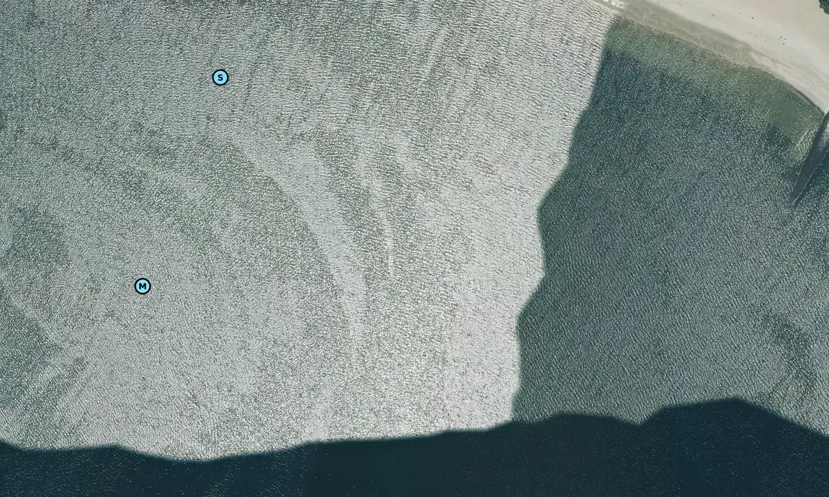 Satelite image of Praia do Tronco