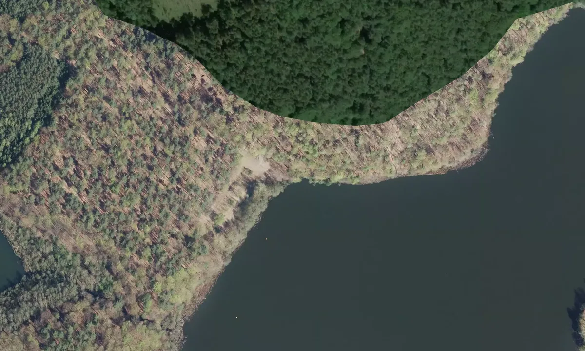 Satelite image of Prebelowsee