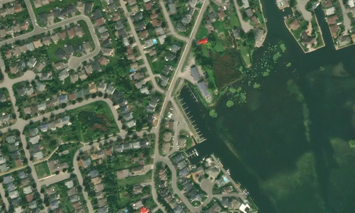 Satelite image of Presqu'ile Landing Marina