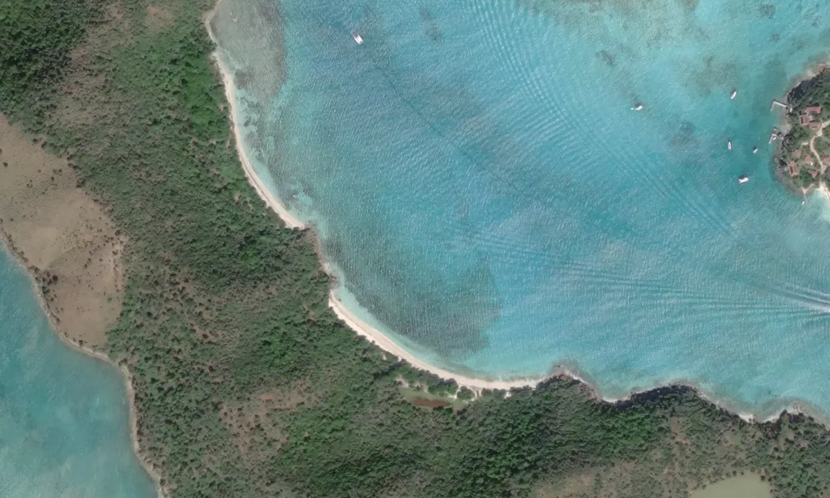 Flyfoto av Prickly Pear Island - Spanish Town
