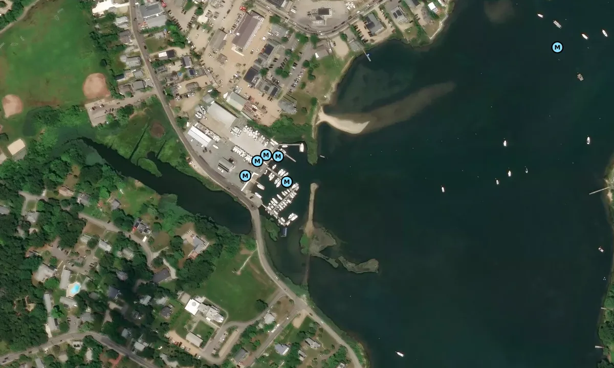 Satelite image of Prime Marina Martha's Vineyard