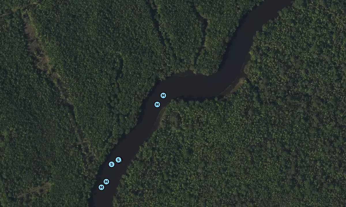 Satelite image of Prince Creek - 2