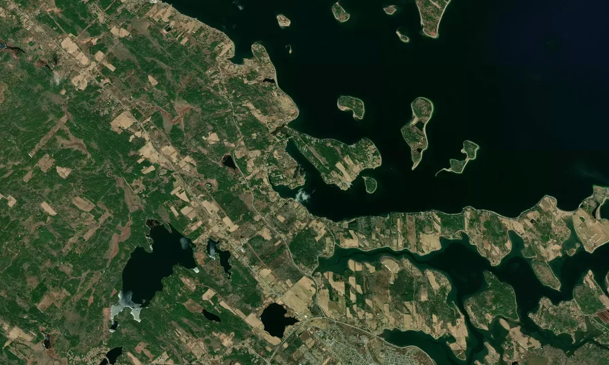 Flyfoto av Princes Inlet - 2