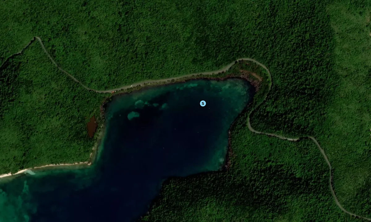 Satelite image of Princess Bay