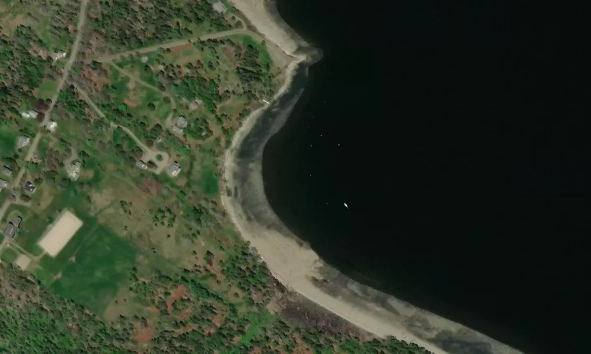 Flyfoto av Priscilla's Cove