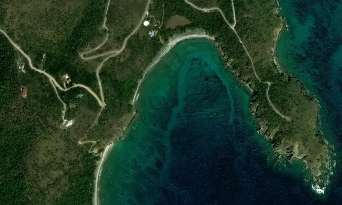Satelite image of Privateer Day Anchorage