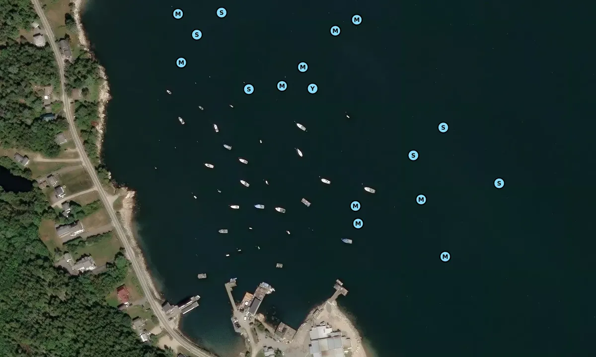 Satelite image of Prospect Harbor