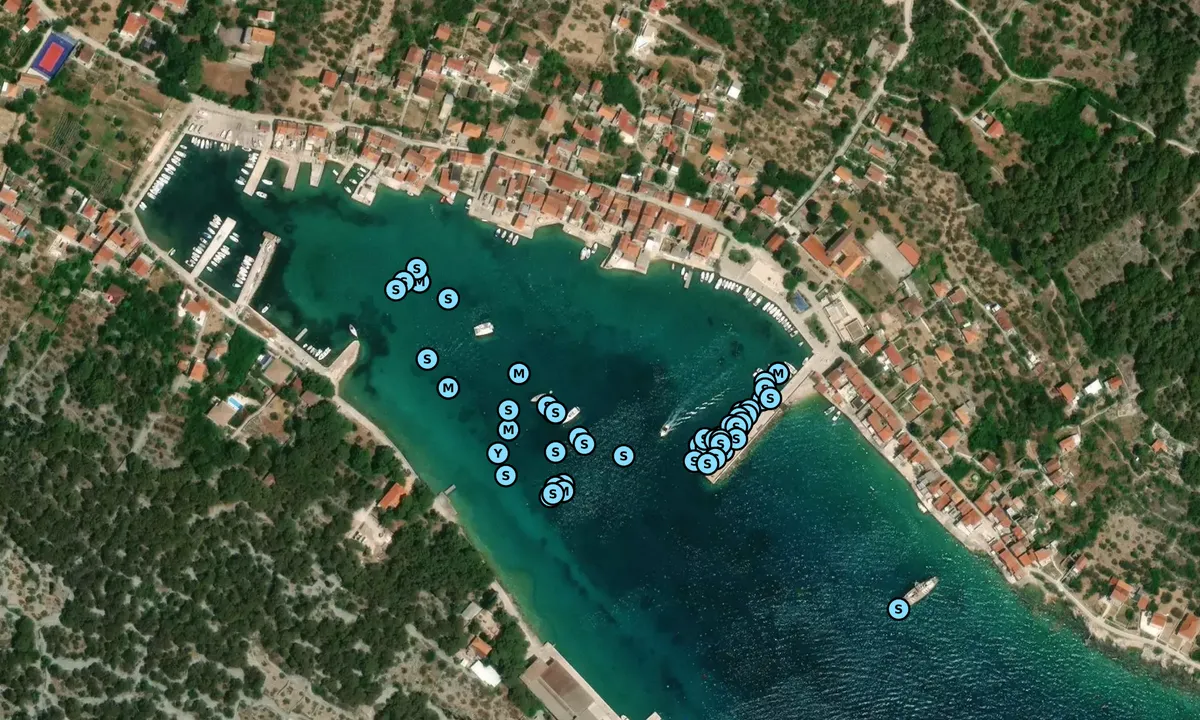 Satelite image of Prvic Luka 1