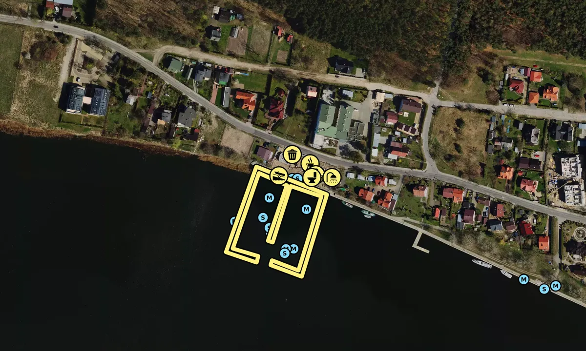 Satelite image of Przystań Nadwiślańska