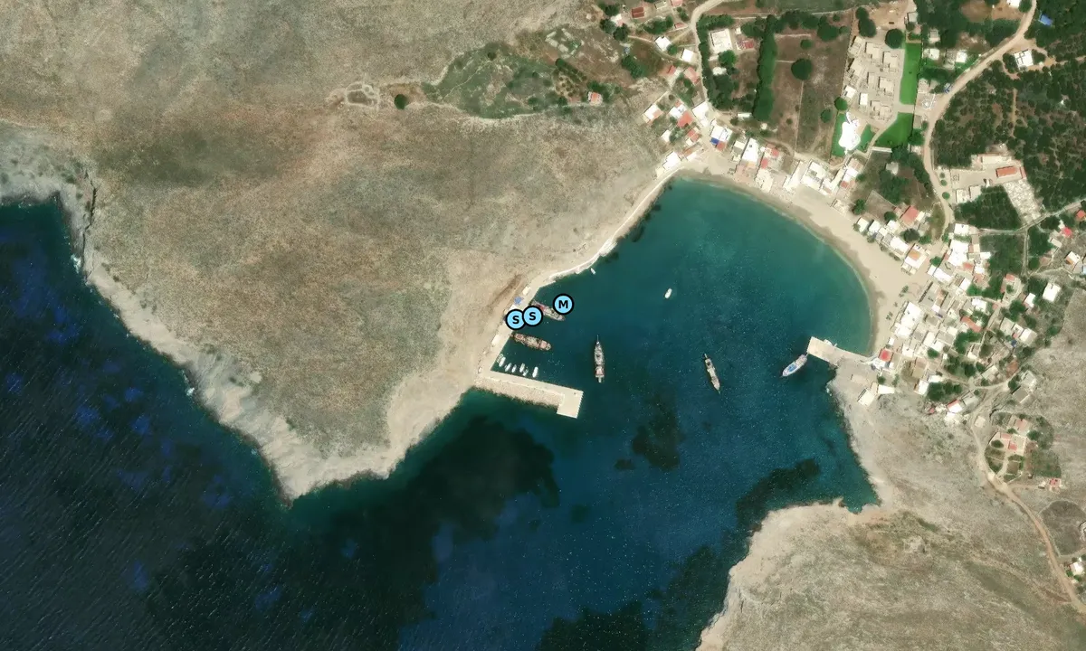 Satelite image of Pserimos