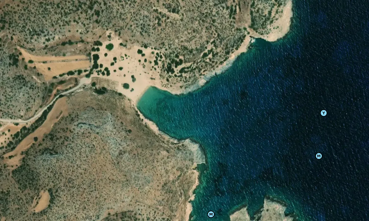 Satelite image of Psili Ammos