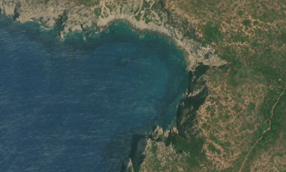 Satelite image of Pto Sciusciau