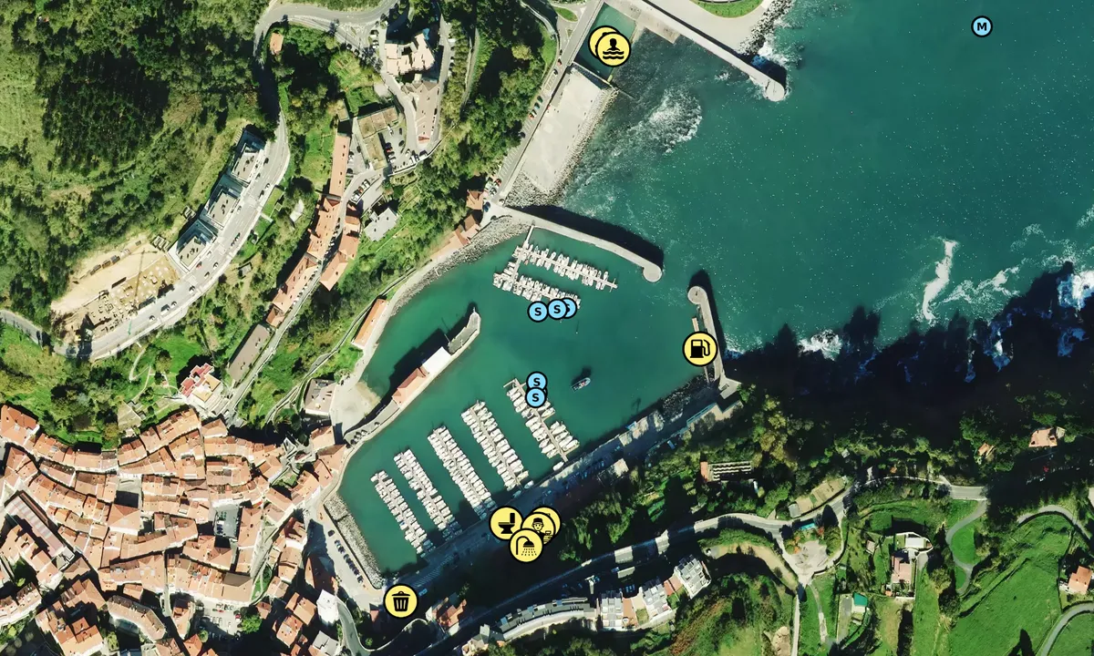 Satelite image of Puerto de Mutriku
