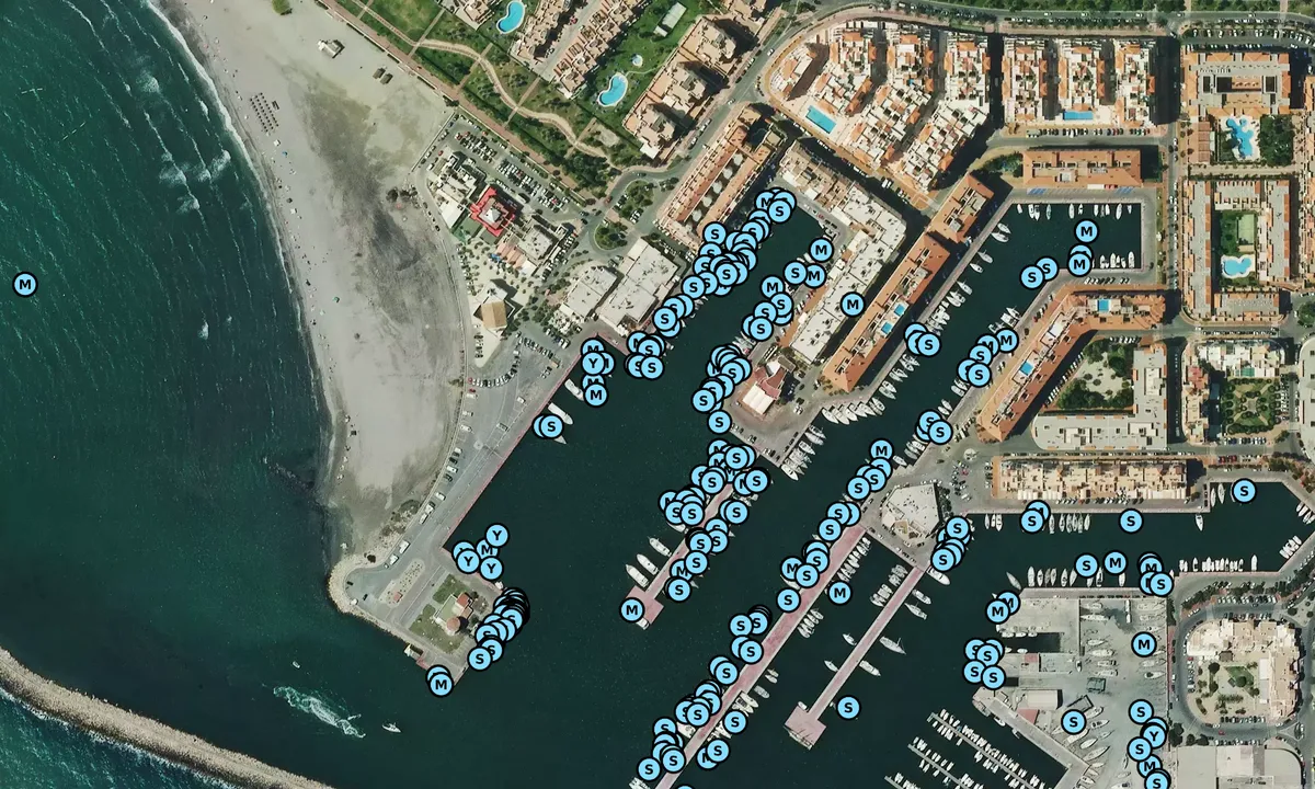 Satelite image of Puerto Deportivo Almerimar