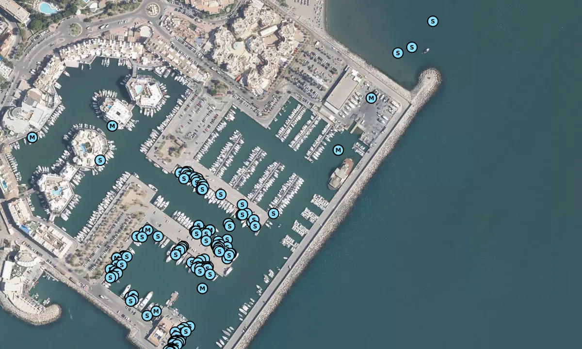 Satelite image of Puerto Deportivo de Benalmadena