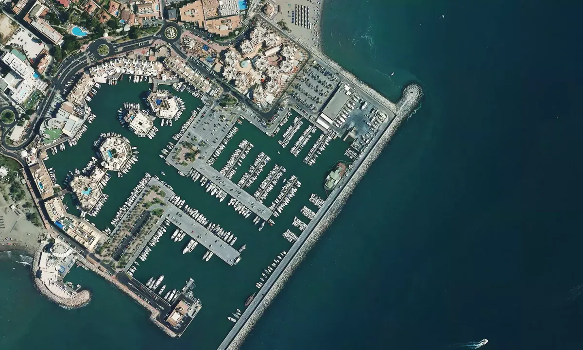 Flyfoto av Puerto Deportivo de Benalmadena