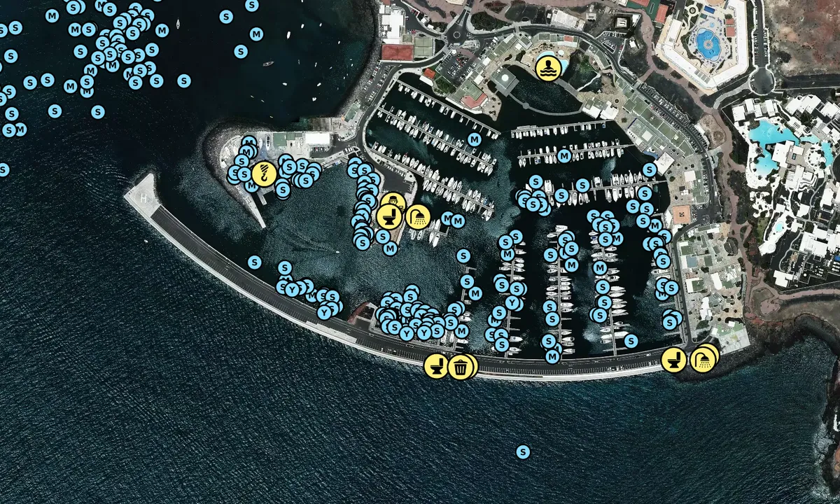 Satelite image of Puerto Deportivo Marina Rubicon