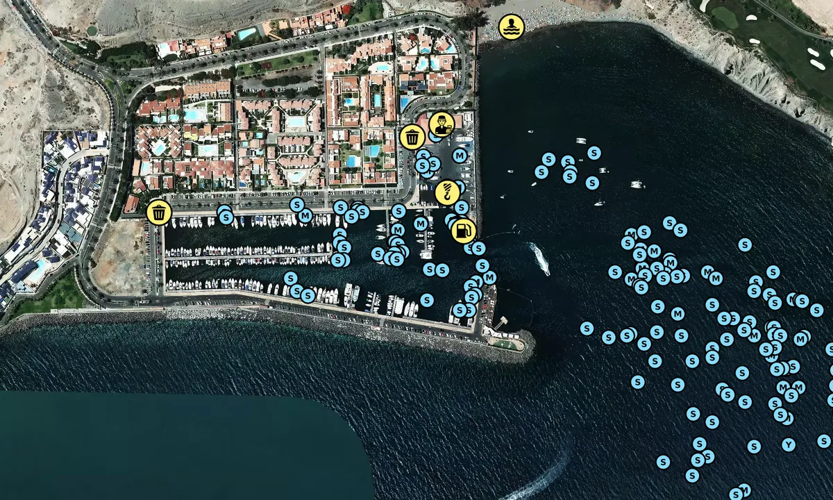 Satelite image of Puerto Deportivo Pasito Blanco