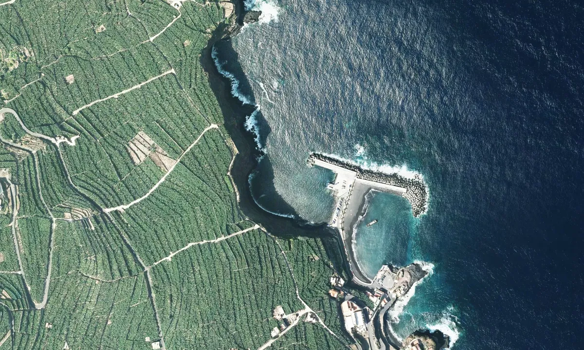 Flyfoto av Puerto Espindola