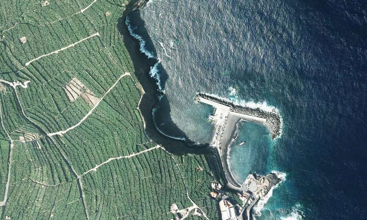 Satelite image of Puerto Espindola