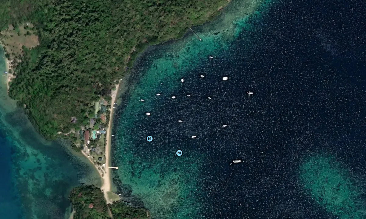 Satelite image of Puerto Galera West