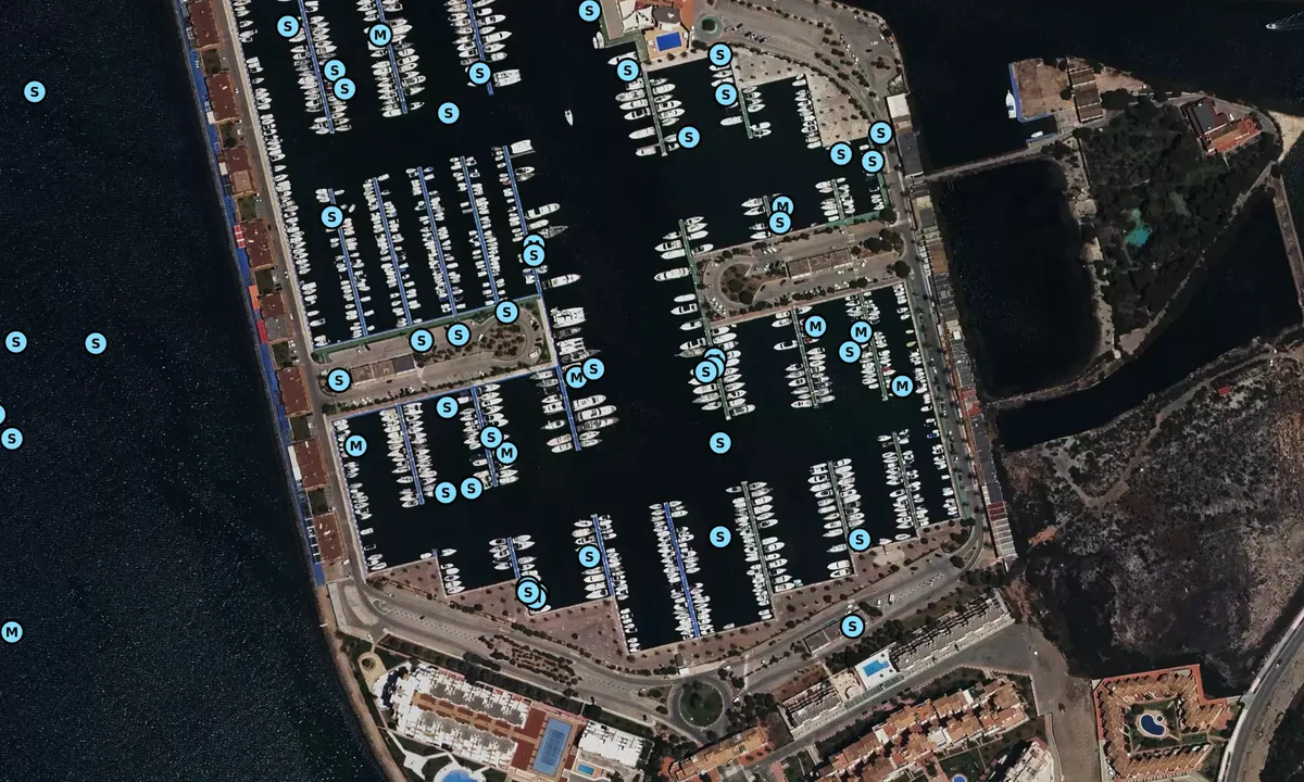 Satelite image of Puerto Tomás Maestre